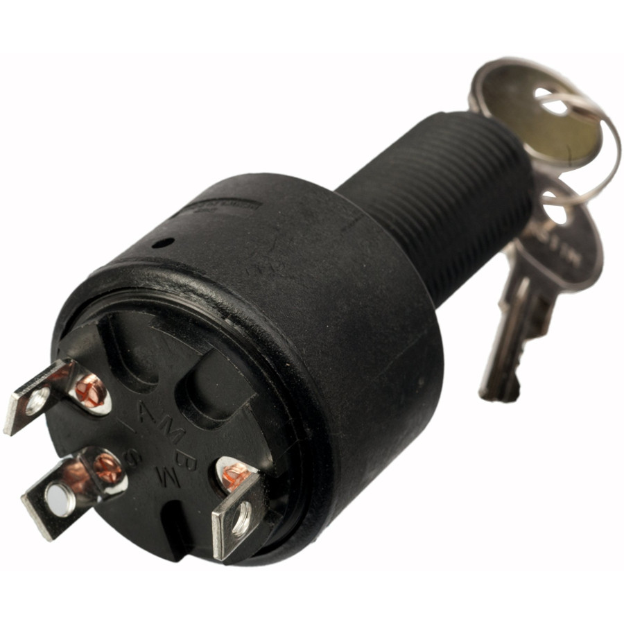 Conmutador de llave de 3 posiciones, 3 terminales de 34 mm de grosor MP39200 PIECESBATEAUX.COM
