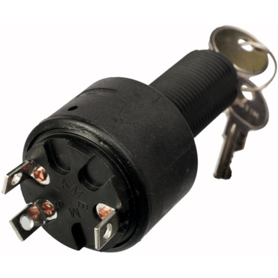 Conmutador de llave de 3 posiciones, 3 terminales de 34 mm de grosor MP39200 PIECESBATEAUX.COM