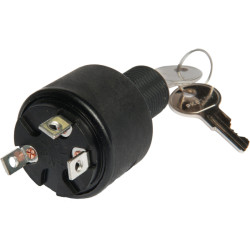 Conmutador de llave de 3 posiciones, 3 terminales de 16 mm de grosor MP41030 PIECESBATEAUX.COM