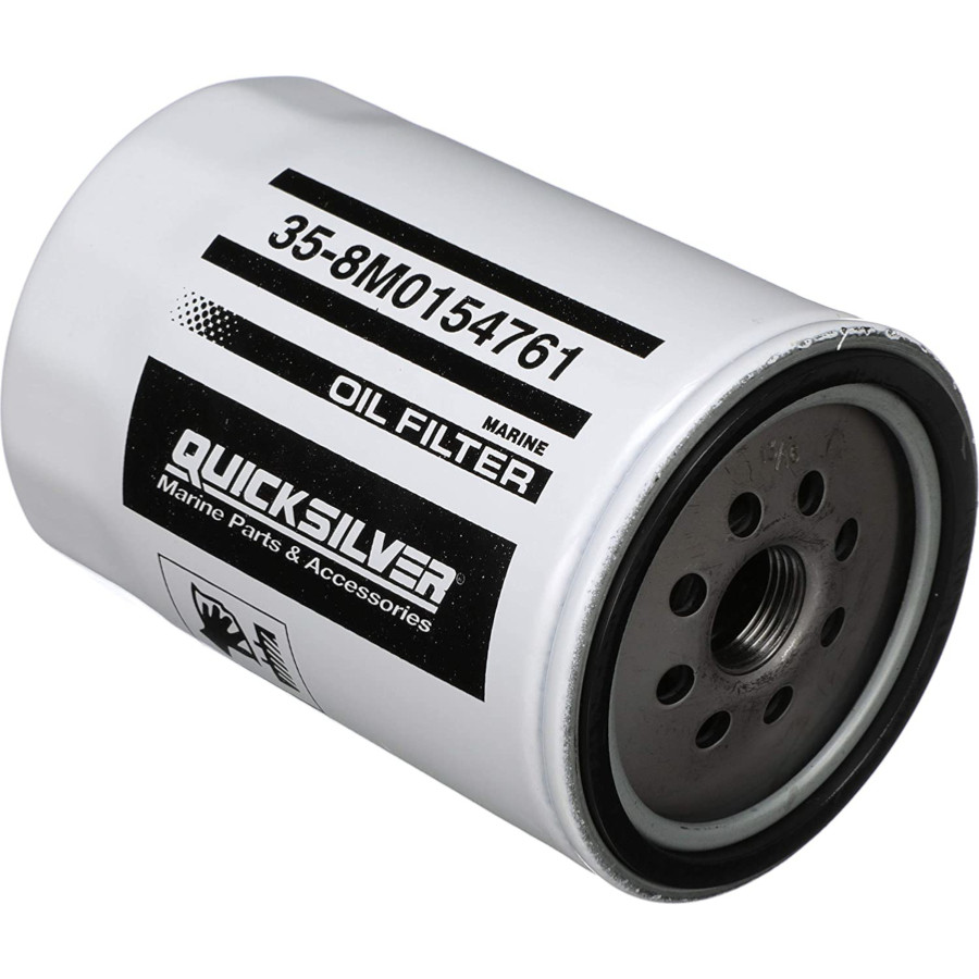 Filtro de aceite MERCRUISER, VOLVO y OMC (largo) 16595Q--8M0154761 PIECESBATEAUX.COM