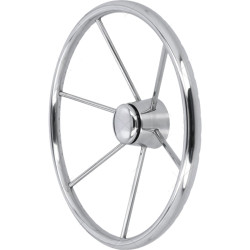 Volante LEADER Inox Ø400mm 09121609 PIECESBATEAUX.COM
