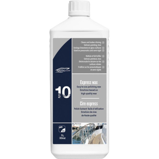 Cera rapida NAUTIC CLEAN 10 NC--10-1 PIECESBATEAUX.COM