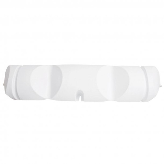 Paraspruzzi 100X19X19cm Bianco PB360002 PIECESBATEAUX.COM