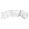 Defensa de Pontón 100X19X19cm Blanco PB360002 PIECESBATEAUX.COM