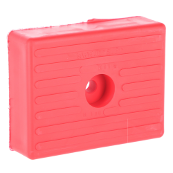 Rotella per rimorchio rossa 130x100x20 mm REM07111 PIECESBATEAUX.COM