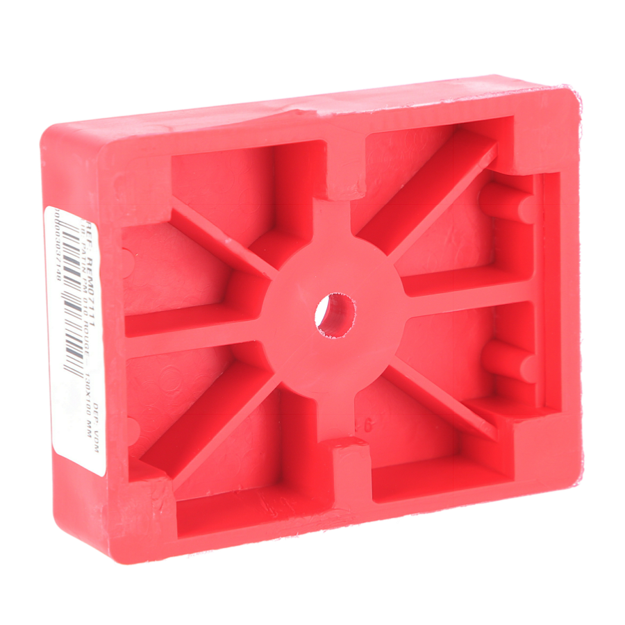 Patin Remorque Rouge 130x100x20 mm REM07111 PIECESBATEAUX.COM