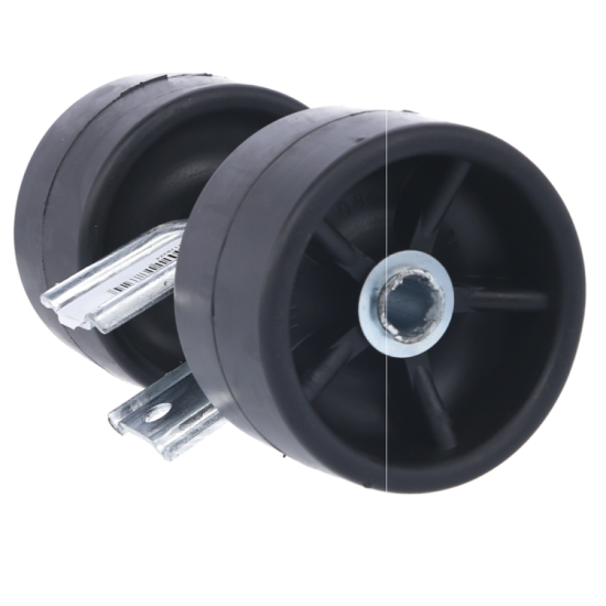 Rollen auf Pendelachse Durchm. 120 mm REM174082 PIECESBATEAUX.COM