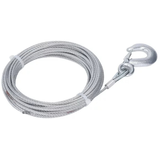 Cable de cabrestante de acero galvanizado de 5 mm de diámetro y 10 m de longitud GS76035--09121720 PIECESBATEAUX.COM