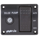 Cuadro de control de la bomba de achique RULE Auto/Manu RUL43 PIECESBATEAUX.COM