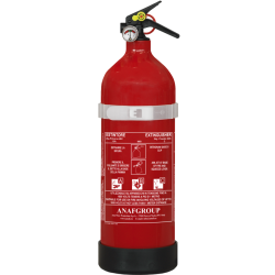 Extintor de polvo ABC 2 kg con manómetro SEPS2-Y PIECESBATEAUX.COM