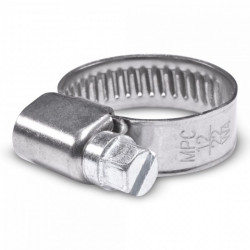 Collar Marine Todo Acero Inoxidable 12-22 mm STK-12-22 PIECESBATEAUX.COM
