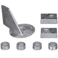 Kit de ánodos de aluminio para SUZUKI DF40 y DF50 8M6008005 PIECESBATEAUX.COM