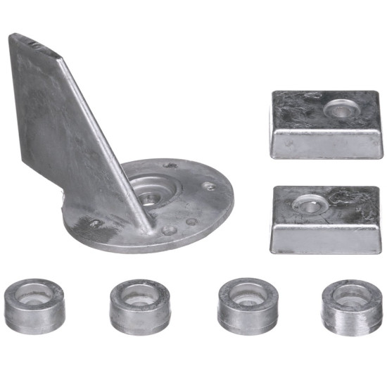 Kit de ánodos de aluminio para SUZUKI DF40 y DF50 8M6008005 PIECESBATEAUX.COM