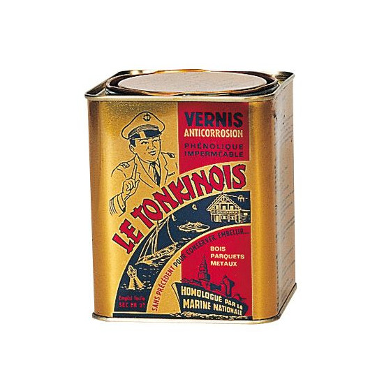Barniz Le Tonkinois, caja de 1 l TOKV1000 PIECESBATEAUX.COM