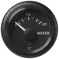 Indicador de nivel de agua dulce VDO Ø52 mm (sonda capacitiva) YJ221--KENT PIECESBATEAUX.COM