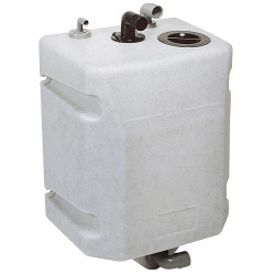 Depósito de aguas negras en tabique 60 litros vertical VETWW60W PIECESBATEAUX.COM