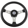 DELFINO steering wheel Ø340mm Black VLVN70401-01 PIECESBATEAUX.COM
