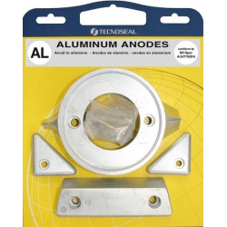 Kit de ánodos de aluminio VOLVO, pies 290C VOL-KIT4 PIECESBATEAUX.COM