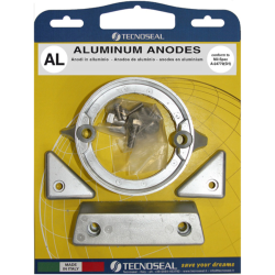 Kit anodi in alluminio VOLVO piede 290C DUO PROP VOL-KIT6 PIECESBATEAUX.COM