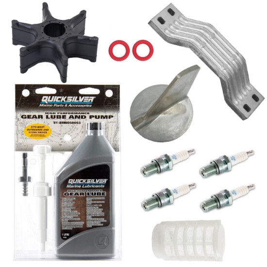 Revisión kit YAMAHA V4 115 y 130 CV 2-Tiempos (1988 a 2002) Y115-130 PIECESBATEAUX.COM