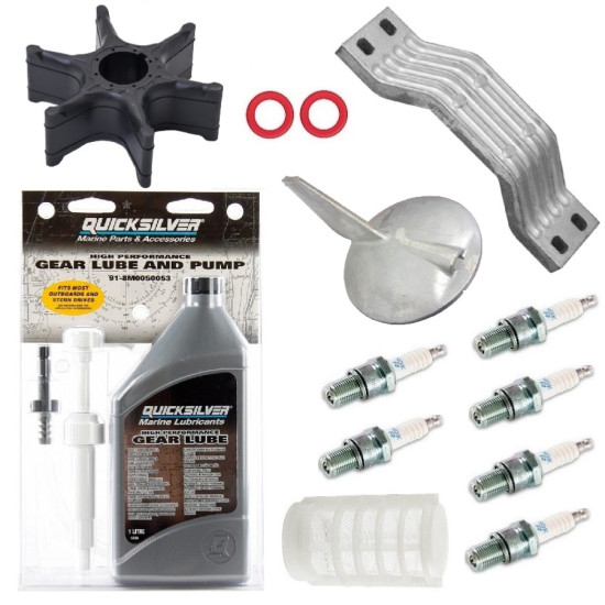 Service Kit YAMAHA V6 150 bis 200 PS 2-Takt (1988 bis 2002) Y150-200 PIECESBATEAUX.COM