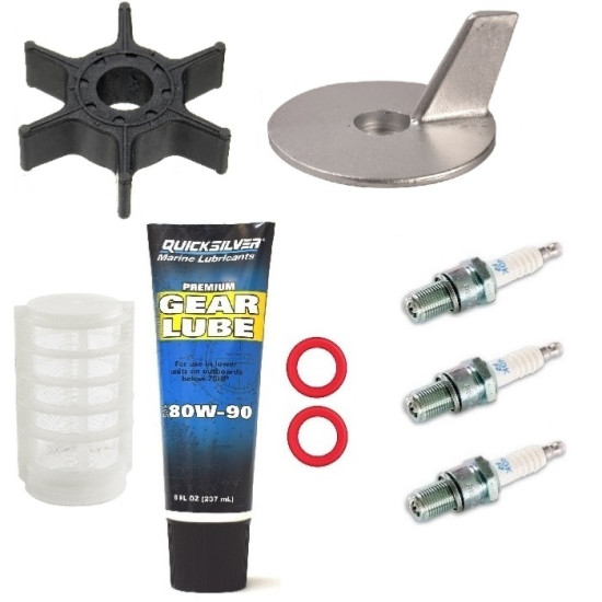 Revisión kit YAMAHA 25 y 30 CV 2-Tiempos (1984 a 2002) Y25-30 PIECESBATEAUX.COM