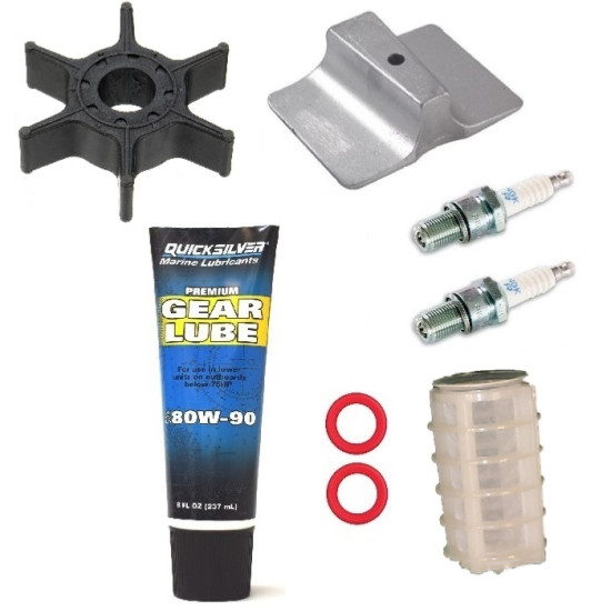 Revisión kit YAMAHA 9.9 y 15Cv 2-Tiempos (1996-2002) Y9-9-15 PIECESBATEAUX.COM
