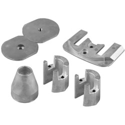 Kit anodi in alluminio YANMAR ZT350 / ZT370 YAN-KIT1 PIECESBATEAUX.COM