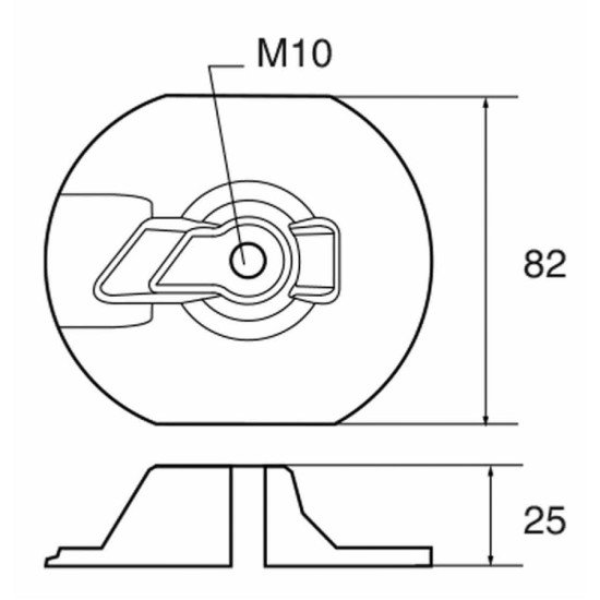 Anodo Zinco Piastra YANMAR Sterndrive TEN01390-1 PIECESBATEAUX.COM