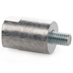 Ánodo de la bujía de zinc YANMAR GM / HM / QM / YSM YAN004--ANO5420 PIECESBATEAUX.COM