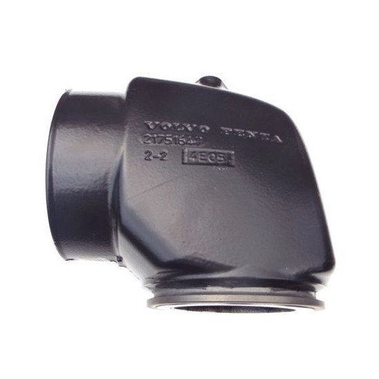 Codo de escape VOLVO D6 MAR847INOX PIECESBATEAUX.COM