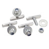 Defensa de pontón Bumper 90 x 30 cm con tornillería 65690plus65843 PIECESBATEAUX.COM