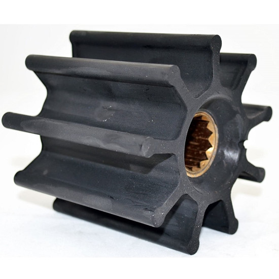 JOHNSON F9 impeller Neoprene 9 blades JOH09-802B PIECESBATEAUX.COM