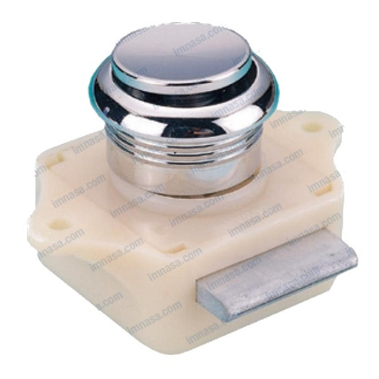 Serratura con pulsante in acciaio inox 41250637 PIECESBATEAUX.COM