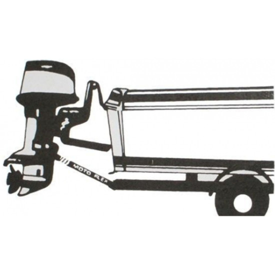 Soporte para motor fueraborda para remolque EA-C11096 PIECESBATEAUX.COM