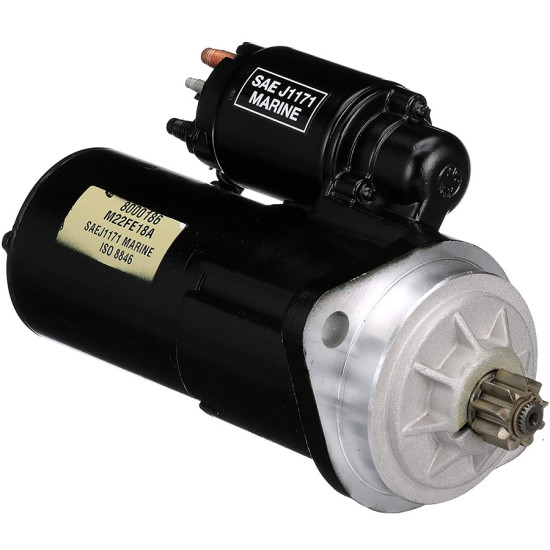GM V8 MERCRUISER, VOLVO, OMC Starter Motor Left Hand Rotation REC50-808011A05 PIECESBATEAUX.COM