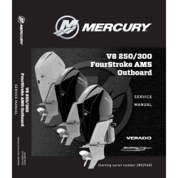 Manuale di servizio MERCURY V8 4.6L AMS 8M0182077 PIECESBATEAUX.COM