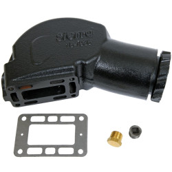 Codo de escape VOLVO GM V6 V8 modelo antiguo MAR037 PIECESBATEAUX.COM