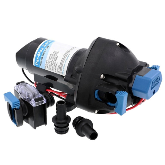 Grupo de agua Jabsco Par-Max 3 - 11 l/min 2,8 bares 31395-4012-3A--JX394 PIECESBATEAUX.COM