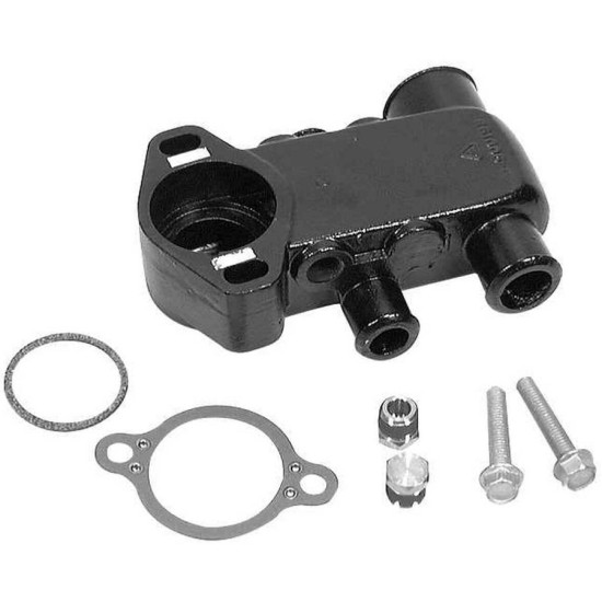 Alloggiamento termostato in acciaio per MERCRUISER 8M0061381 PIECESBATEAUX.COM