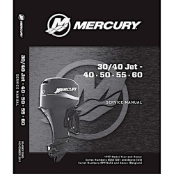 Manuale di servizio MERCURY 30-60 CV 2 Tempi (1997 e +) 8M0110565 PIECESBATEAUX.COM