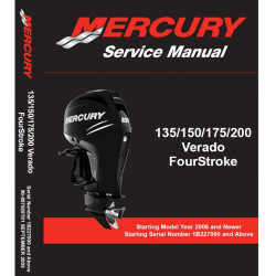 Manual de servicio MERCURY VERADO L4 897928T01 PIECESBATEAUX.COM