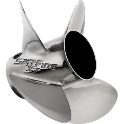 Elica inox a 4 pale MERCURY SPITFIRE X7 da 75 a 115 CV 8M0151361 PIECESBATEAUX.COM