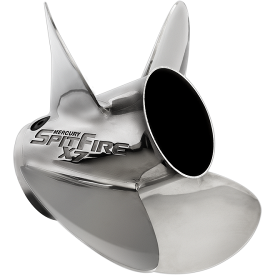 Propeller aus Edelstahl mit 4 Flügeln MERCURY SPITFIRE X7 75 bis 115 PS 8M0151361 PIECESBATEAUX.COM
