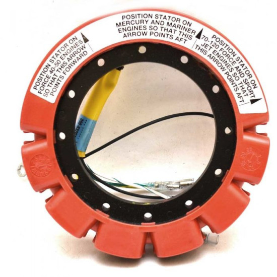 Estator MERCURY 30 a 90Cv 2-Tiempos arranque manual 832074A11 PIECESBATEAUX.COM