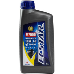 Olio per fuoribordo 4-Tempi ECSTAR SUZUKI 10W40 (1L) 990F0-22B31-001 PIECESBATEAUX.COM