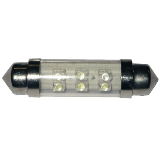 Lámparas de navidad 38x10mm 12V LED 1W (Blíster de 2) 000228--EURO PIECESBATEAUX.COM