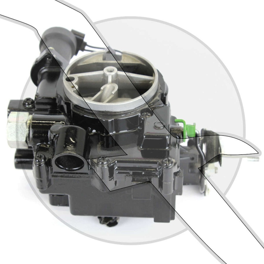 MERCRUISER 4.3L TKS carburetor (1998 and later) 8M0084194 PIECESBATEAUX.COM