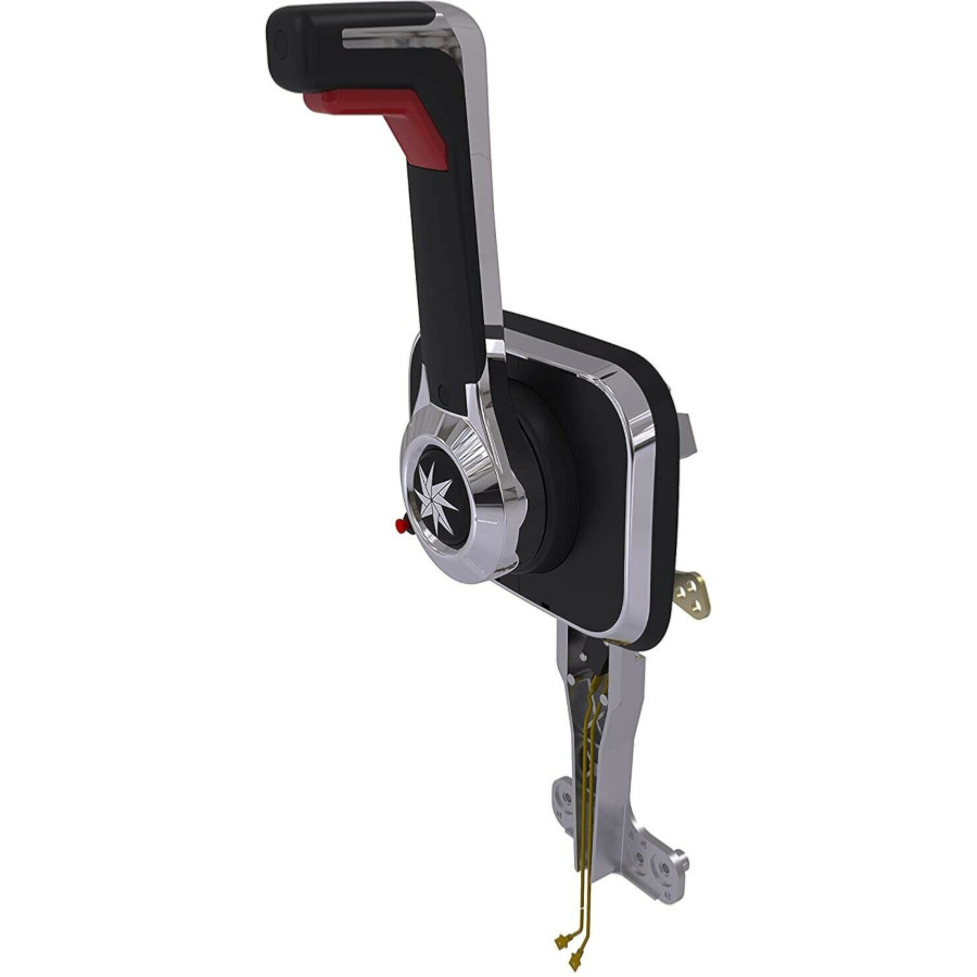 Boitier de Commande Console Xtreme (avec Trim et Coupe Circuit) CHROME CHX8351P--PROX PIECESBATEAUX.COM