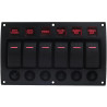 Quadro elettrico stagno 6 interruttori ON/OFF 65000766 PIECESBATEAUX.COM